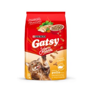 GATSY POLLO ZANAHORIA Y ESPINACA 1KG