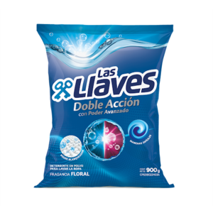 LAS LLAVES DETERGENTE FLORAL 900G