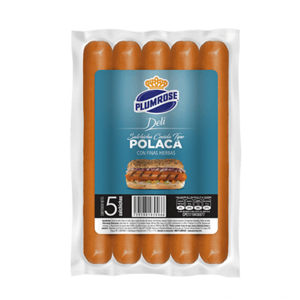 SALCHICHAS POLACA PLUMROSE 5UND