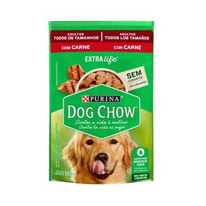 DOG CHOW CACHORRO TDTM CON CARNE 100G