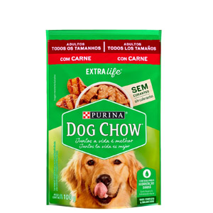 DOG CHOW ADULTO TDTM CON CARNE 100G